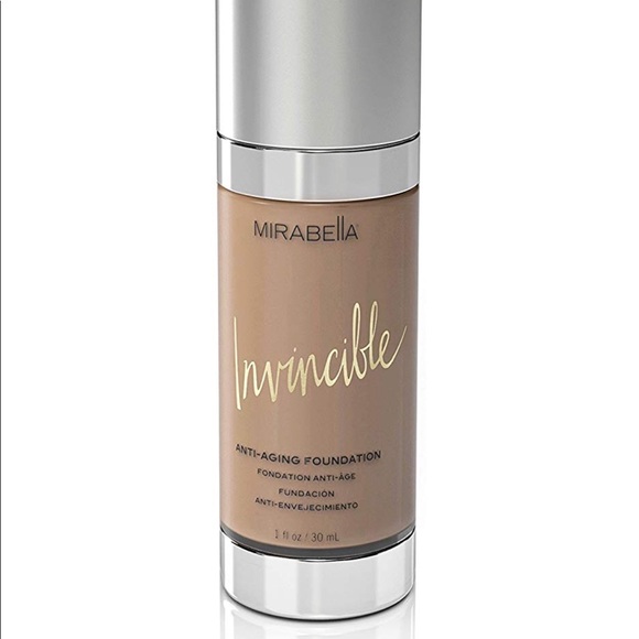 Mirabella Invincible AntiAging Foundation 1oz Dark - Picture 1 of 6